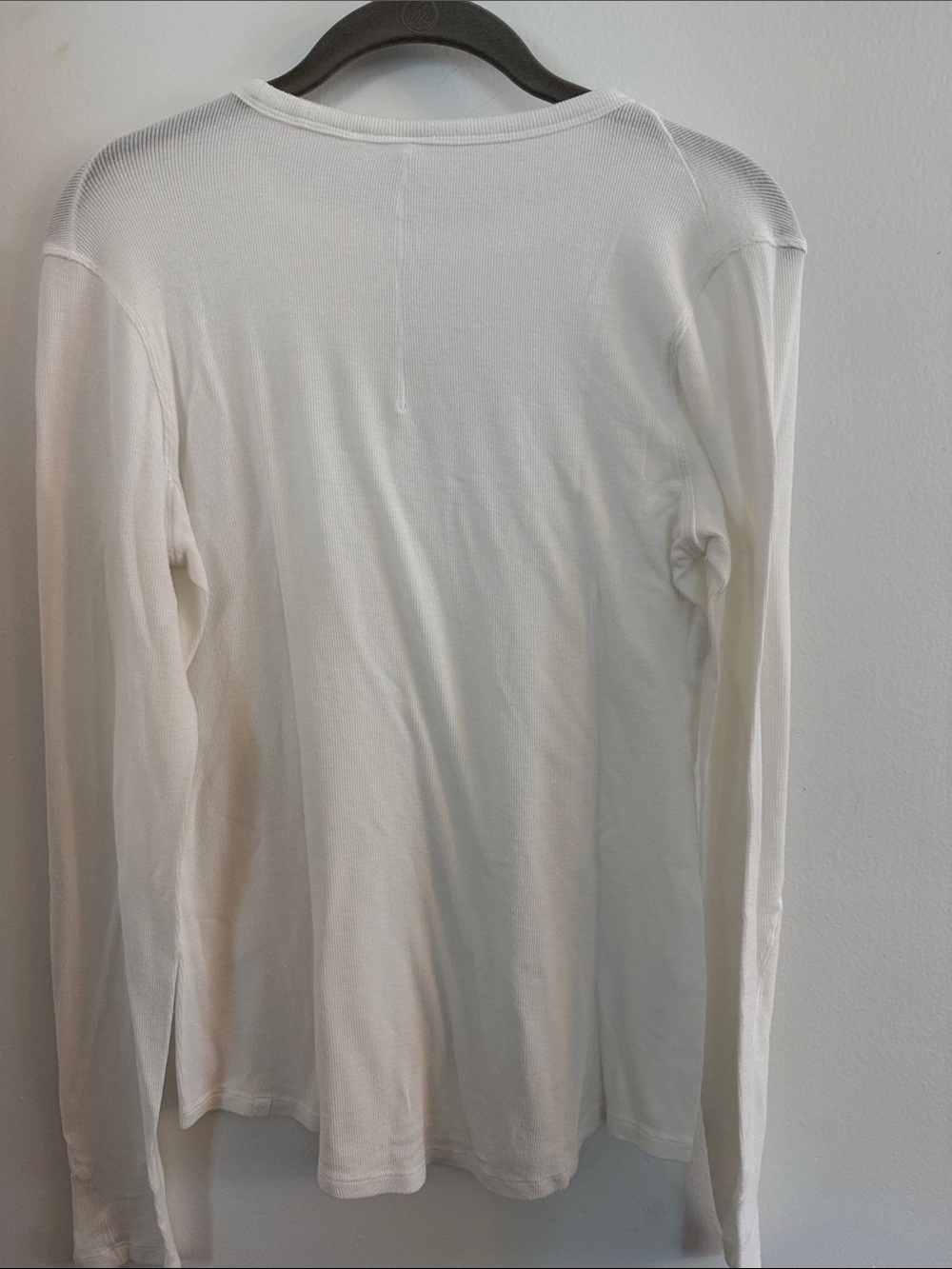 lululemon athletica White Ribbed Crewneck Top - Picture 3 of 3